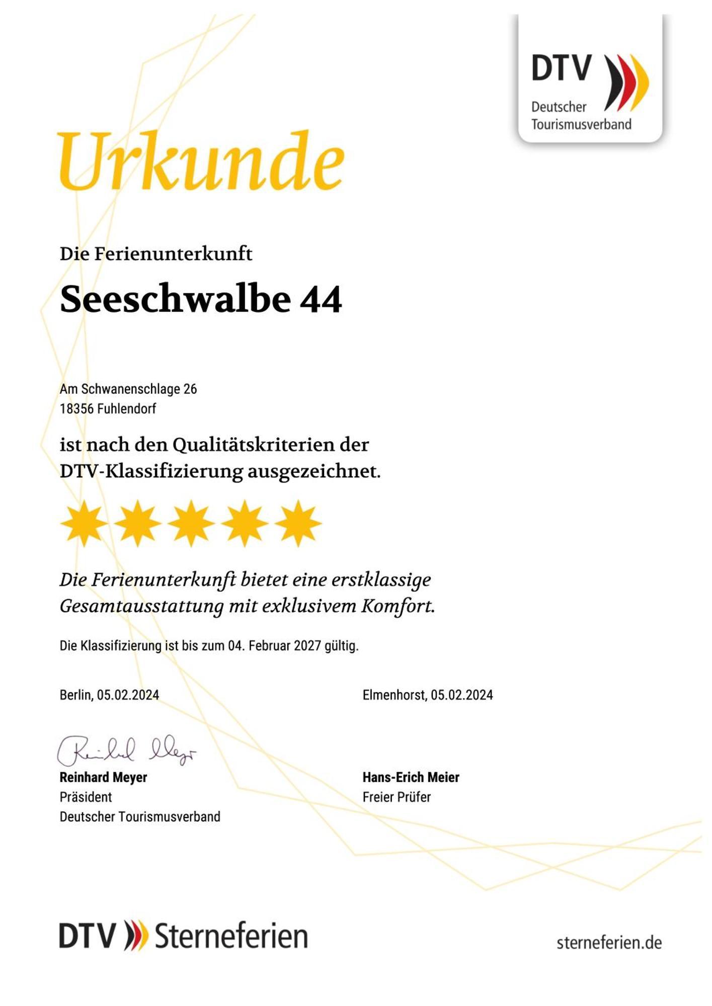 Ferienhaus Seeschwalbe 44 Fuhlendorf  المظهر الخارجي الصورة